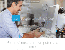 Tablet Screenshot of douganconsulting.com